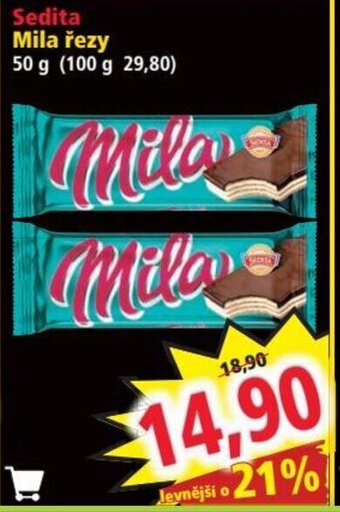 Norma Sedita Mila řezy nabídka