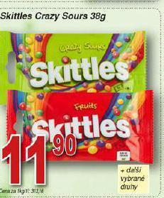 Hruška Skittles nabídka