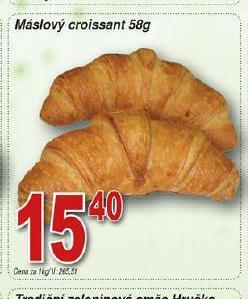Hruška Máslový croissant nabídka