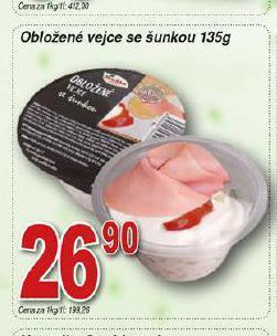 Hruška Obložené vejce se šunkou nabídka