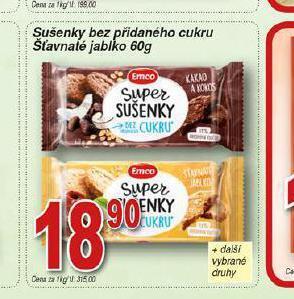 Hruška Emco sušenky nabídka