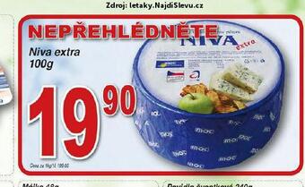 Hruška Niva sýr nabídka