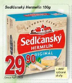 Hruška Sedlčanský hermelín nabídka