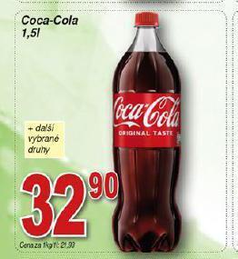 Hruška Coca-cola nabídka