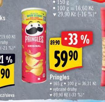 Albert Pringles nabídka