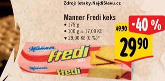 Albert Manner fredi keks nabídka