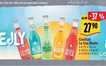 Albert Cocktail le coq mojito nabídka