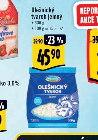 Albert Olešnický tvaroh nabídka