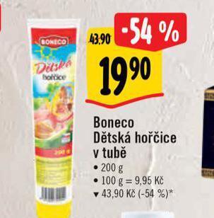 Albert Boneco dětská hořčice v tubě nabídka