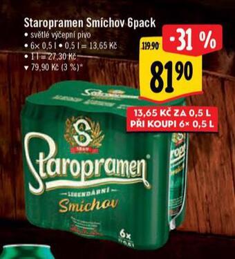 Albert Pivo staropramen nabídka