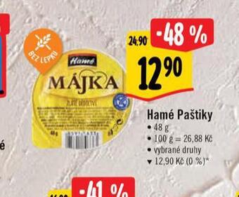 Albert Hamé paštiky nabídka