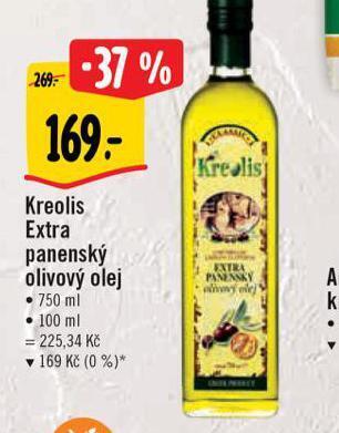 Albert Kreolis extra panenský olivový olej nabídka