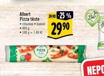 Albert Pizza těsto nabídka