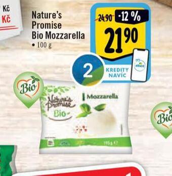 Albert Bio mozzarella nabídka