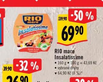 Albert Rio mare insalatissime nabídka