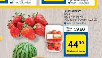 Tesco Jahody nabídka