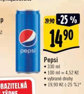 Albert Pepsi nabídka