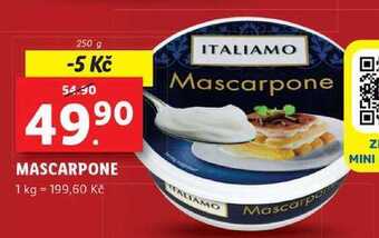 Lidl Mascarpone, 250 g nabídka