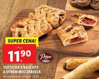 Lidl Taštička s rajčaty a sýrem mozzarella, 85 g nabídka