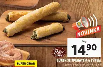 Lidl Burek se špenátem a sýrem, 90 g nabídka