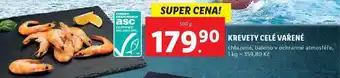 Lidl Krevety celé vařené, 500 g nabídka