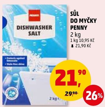 Penny Market SŮL DO MYČKY PENNY nabídka