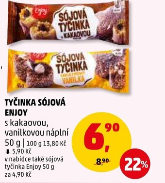 Penny Market TYČINKA SÓJOVÁ ENJOY nabídka
