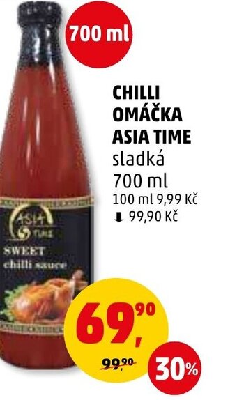 Penny Market CHILLI OMÁČKA ASIA TIME nabídka