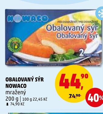 Penny Market OBALOVANÝ SÝR NOWACO nabídka