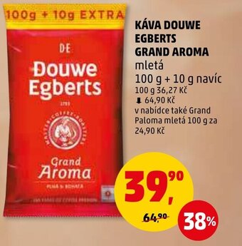 Penny Market KÁVA DOUWE EGBERTS GRAND AROMA nabídka