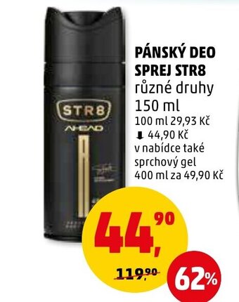 Penny Market PÁNSKÝ DEO SPREJ STR8 nabídka