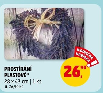 Penny Market PROSTÍRÁNÍ PLASTOVÉ* nabídka