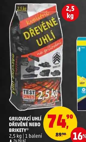 Penny Market GRILOVACÍ UHLÍ DŘEVĚNÉ NEBO BRIKETY nabídka