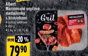Albert Albert Marinované vepřové medailonky nabídka