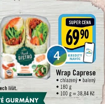 Albert Wrap Caprese nabídka