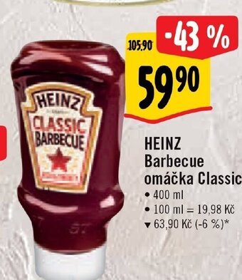 Albert HEINZ Barbecue omáčka Classic nabídka