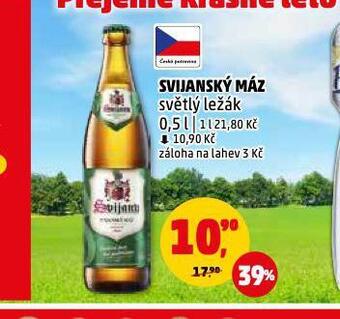 Penny Market Pivo svijanský máz nabídka