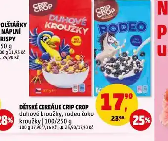 Penny Market Crip crop dětské cereálie nabídka