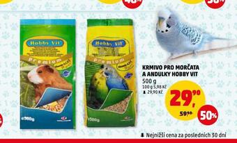 Penny Market Hobby vit krmivo pro andulky nabídka