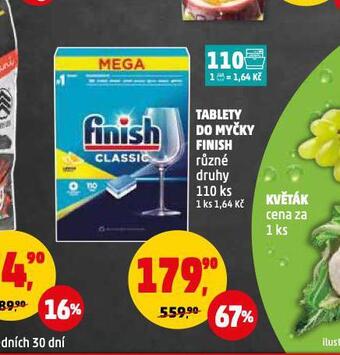 Penny Market Finish tablety do myčky nabídka