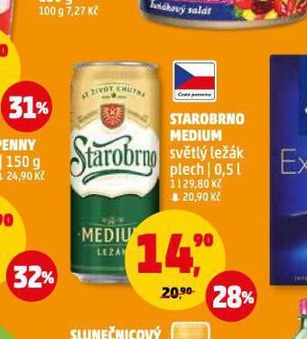 Penny Market Pivo starobrno medium nabídka