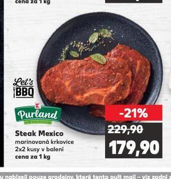 Kaufland Steak mexico nabídka