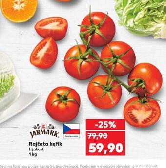Kaufland Rajčata keřík nabídka