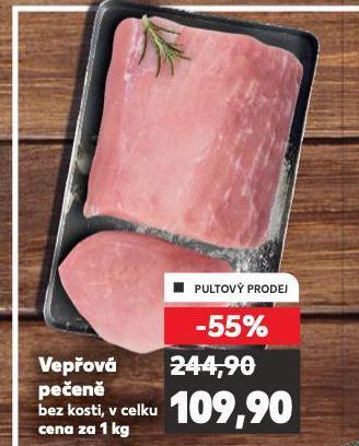 Kaufland Vepřová pečeně nabídka