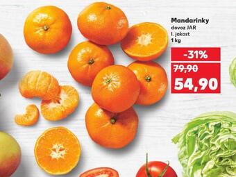 Kaufland Mandarinky nabídka