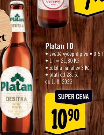 Albert Platan 10 nabídka