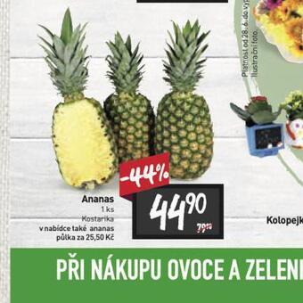 Billa Ananas nabídka