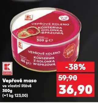Kaufland Vepřové maso nabídka