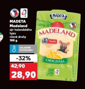 Kaufland Madeland sýr nabídka