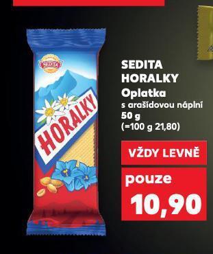 Kaufland Sedita horalky nabídka
